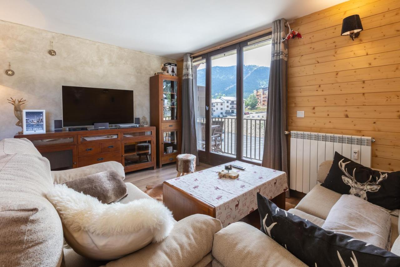 Appartamento Le Repaire Du Cerf - Triplex Avec Balcon Les Angles  Esterno foto